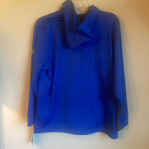 Rawlings boys youth xl Vibrant blue hoodie with zip front pocket NWT - Picture 5 of 5